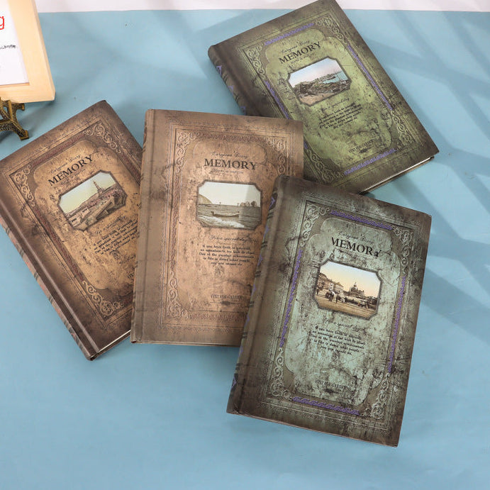 Vintage Oil Painting A5 Notebook - Thickened Hard Cover, 4 Options - ViktaShop