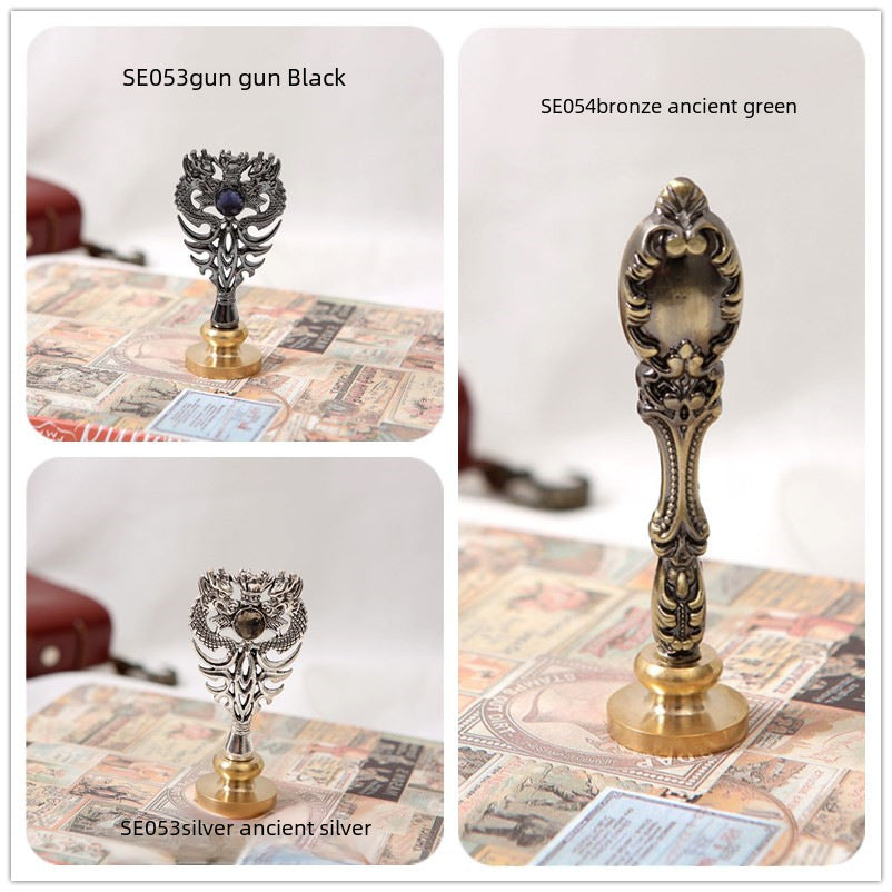Fashion Metal Fire Paint Wax Seal – Custom Creative Seal - ViktaShop