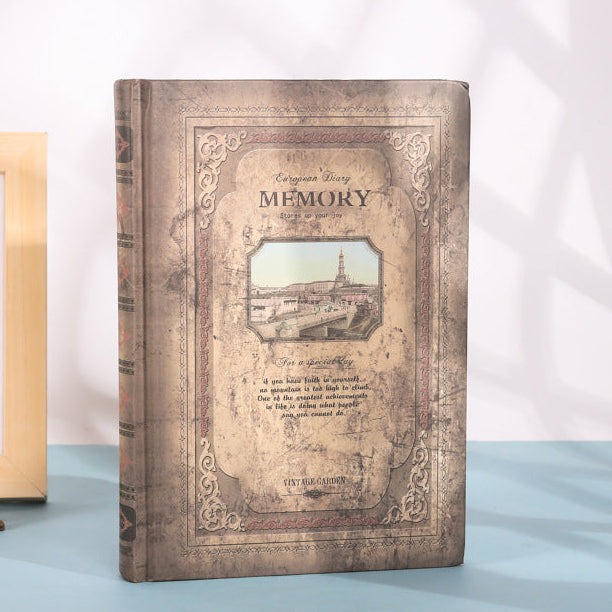 Vintage Oil Painting A5 Notebook - Thickened Hard Cover, 4 Options - ViktaShop