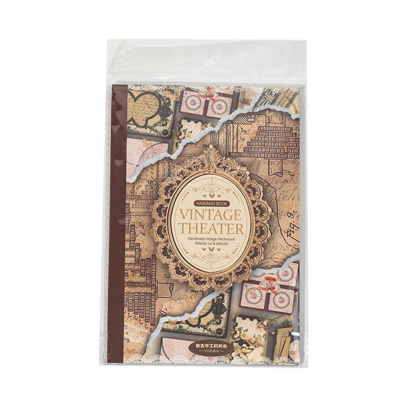Vintage Retro Sticker Book - ViktaShop
