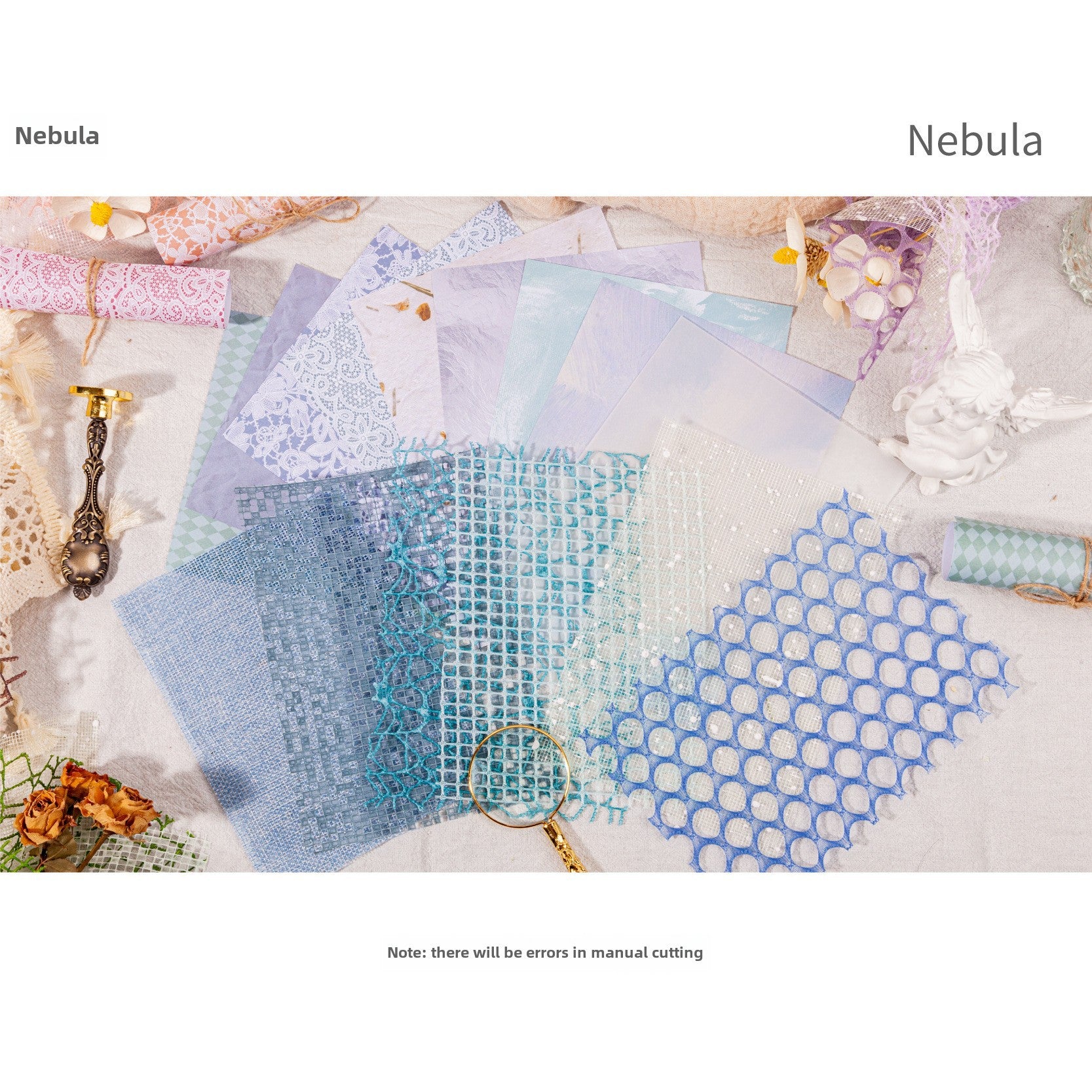 Retro Story DIY Material Package for Scrapbooking - ViktaShop