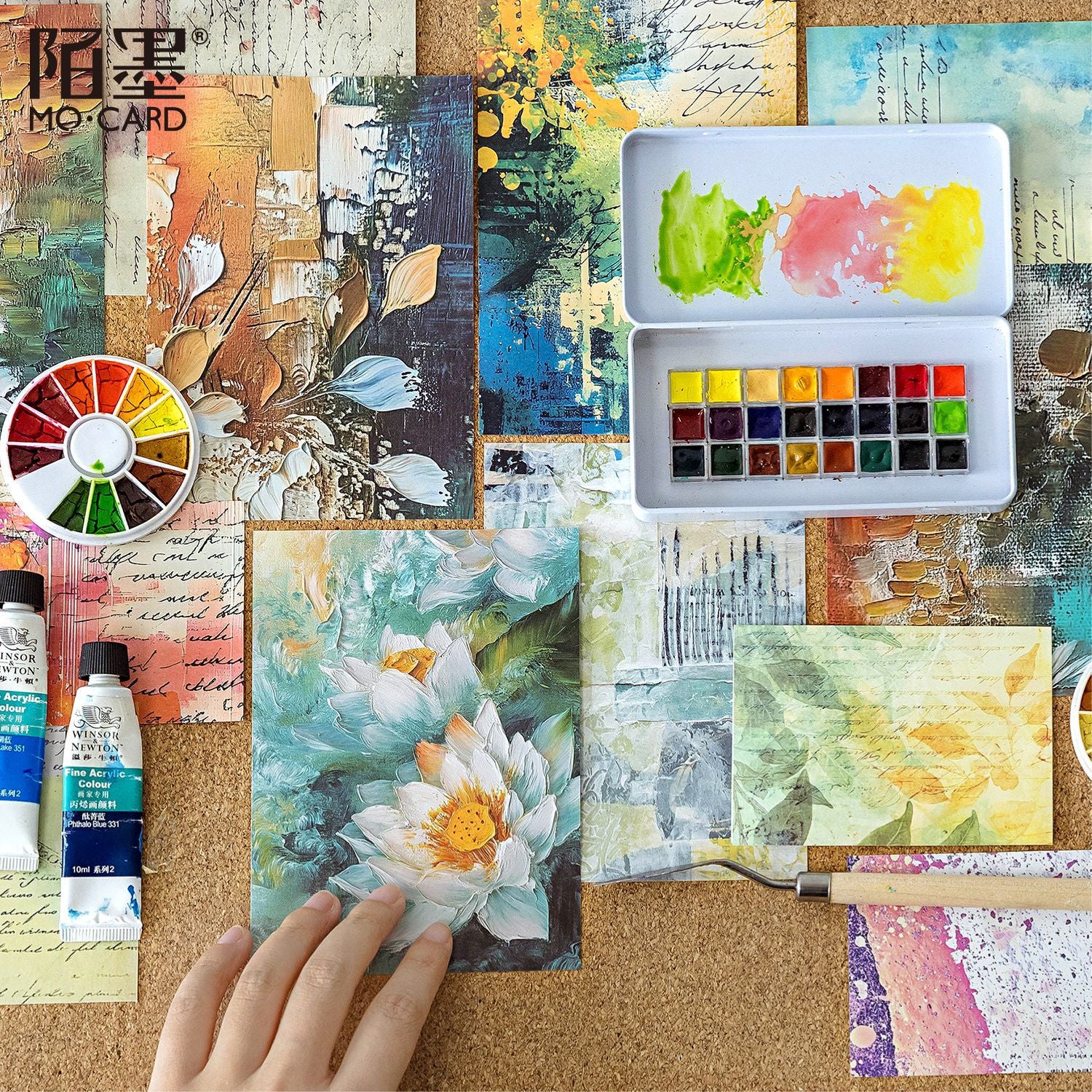 Color Art Store Material Paper, 6 Options - ViktaShop