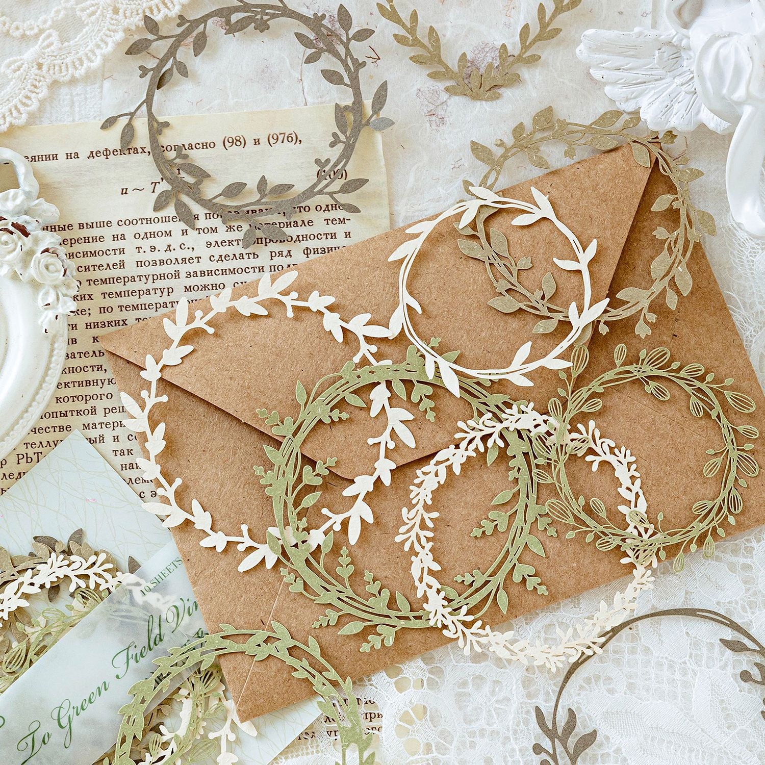 Flower DIY Material Paper - ViktaShop