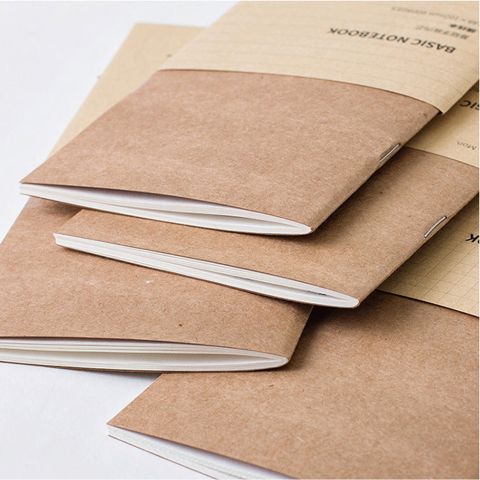 Leather Paper TN Refillable Notebook – Kraft Monthly Planner, Vintage Style - ViktaShop