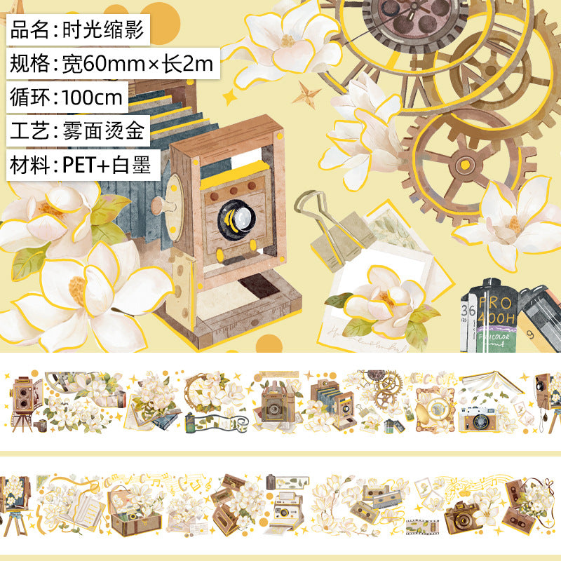 Donghong Landscape & Character PET Tape – 2 m - ViktaShop