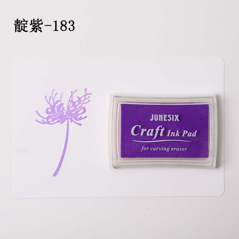 Korean Style 40-Color Ink Pad Set – Thick Sponge for DIY Stamping - ViktaShop