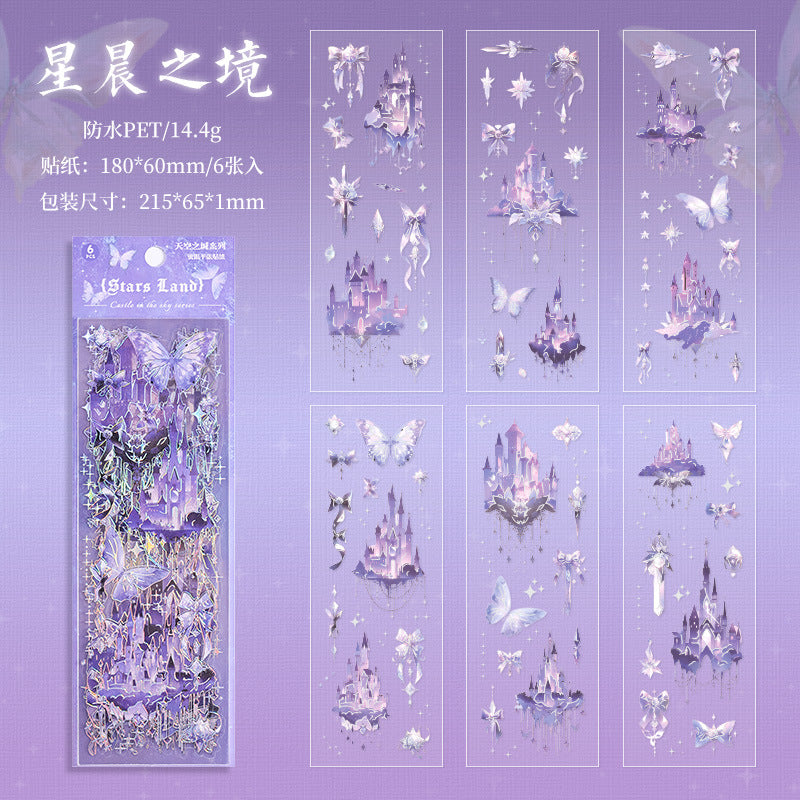 Sky City Stickers – 4 Designs - ViktaShop