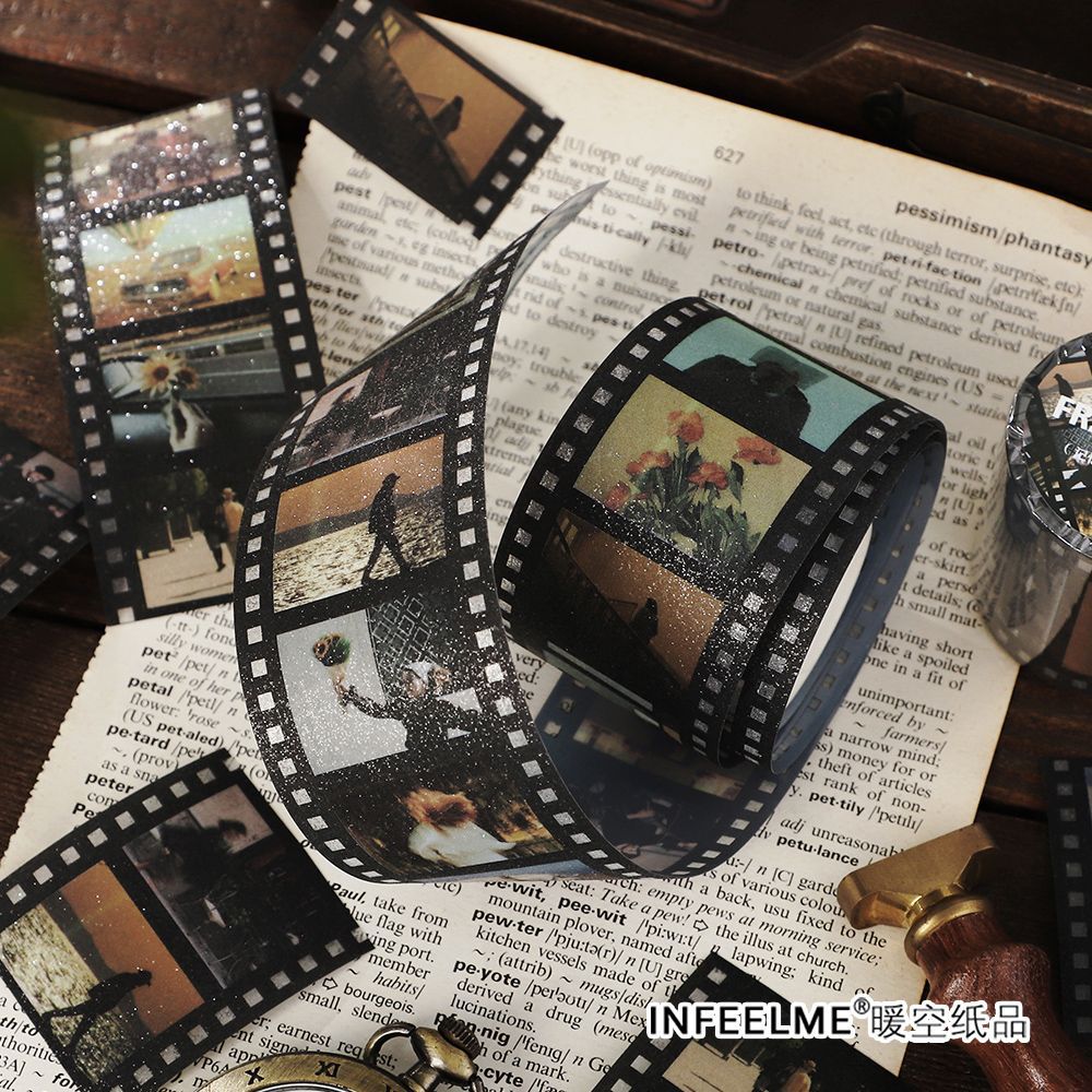Memory Film Series PET Flash Sand Tape 40mm, 4 Options - ViktaShop