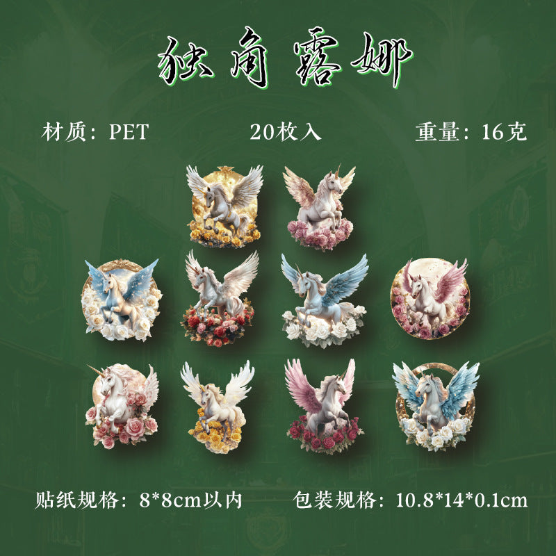 Odd Domain World Series – Large PET Sticker Pack, 4 Options - ViktaShop