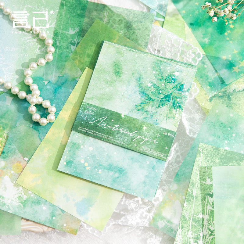 World Color Series Material Paper - 24 Pcs - ViktaShop