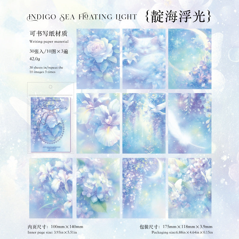 Material paper  flower theme 10 psc