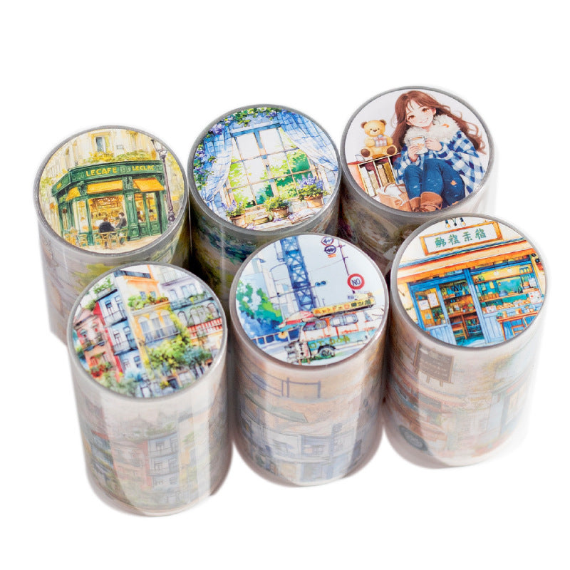 Moonlight Schumann PET Tape – Series, Girls & Landscape, 350mm - ViktaShop