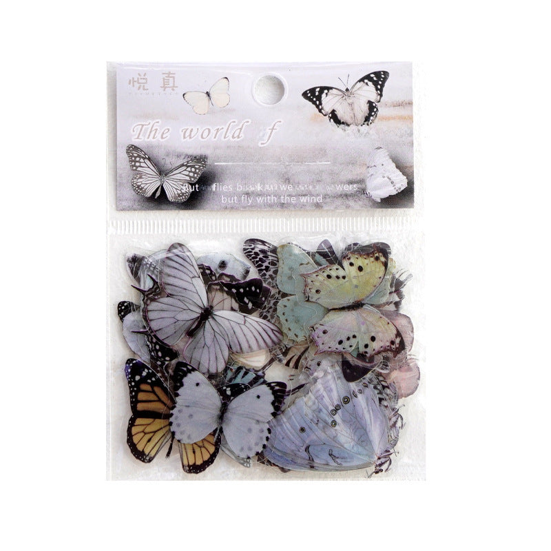 Butterfly Garden PET Sticker Pack, 6 Options - ViktaShop