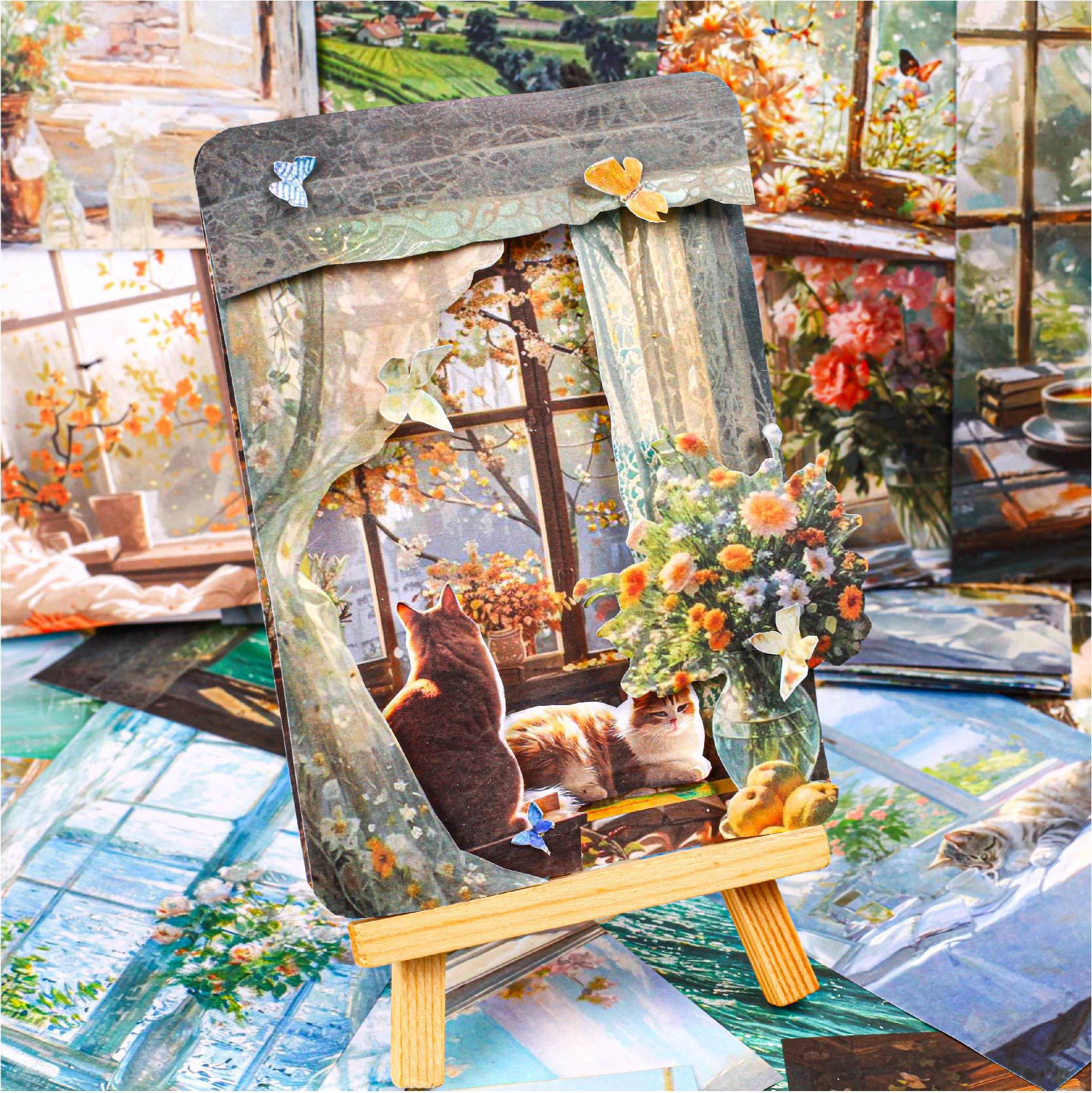 Retro Story Light Material Paper - ViktaShop