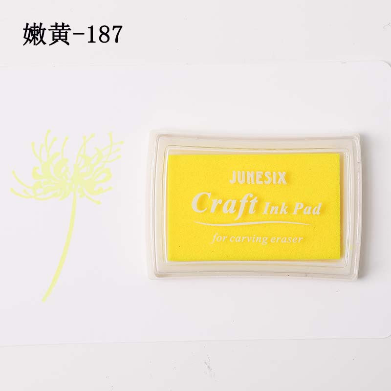 Korean Style 40-Color Ink Pad Set – Thick Sponge for DIY Stamping - ViktaShop