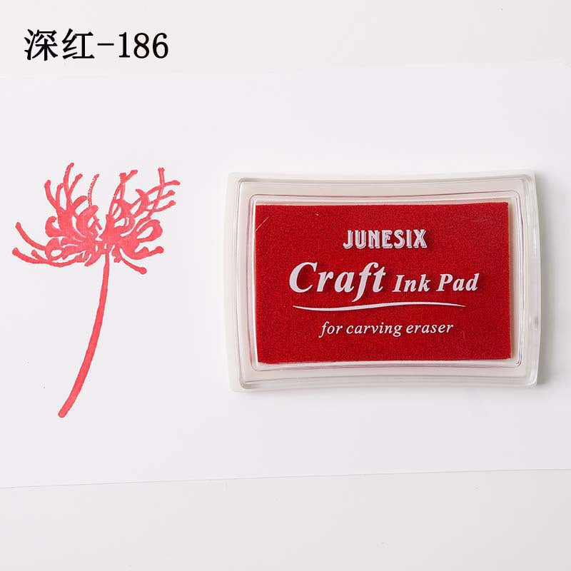 Korean Style 40-Color Ink Pad Set – Thick Sponge for DIY Stamping - ViktaShop