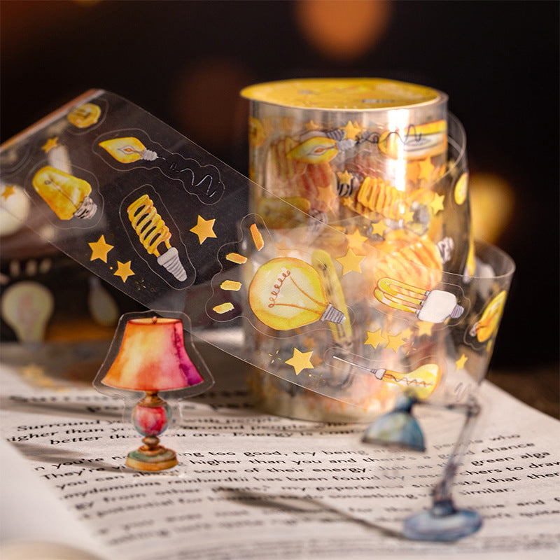 Lighting Die-Cut Tape – Light Story Series, Landscape Collage, 6 Options - ViktaShop