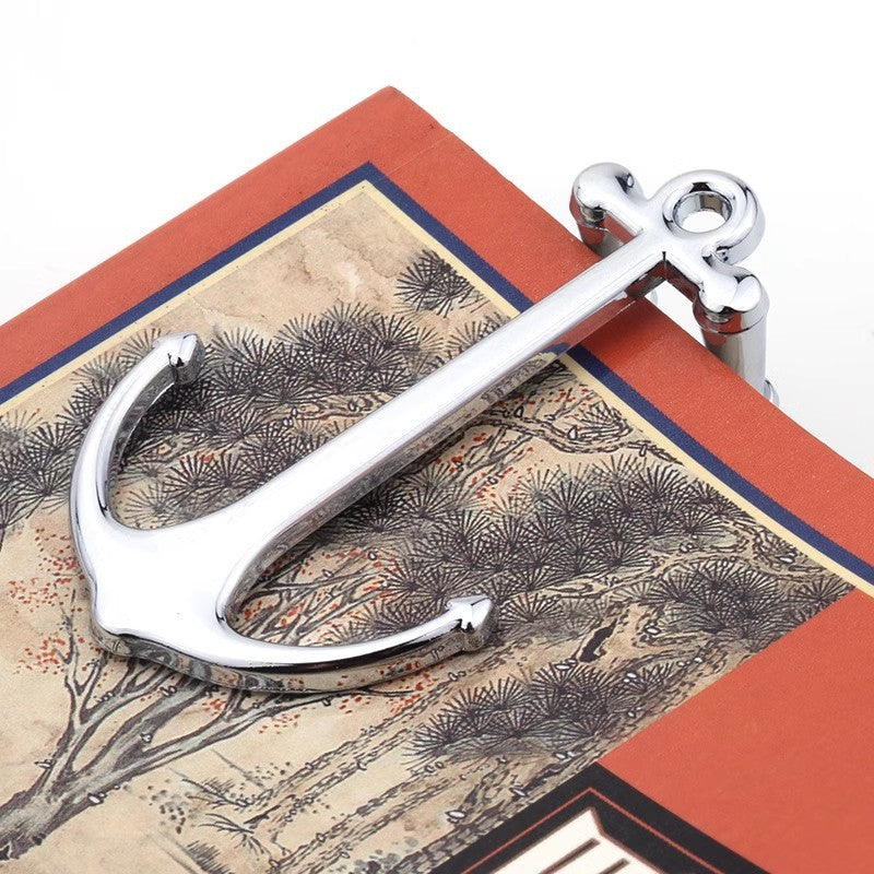 Ship Anchor Metal Bookmark – Dual-Purpose Reading Tool & Gift - ViktaShop