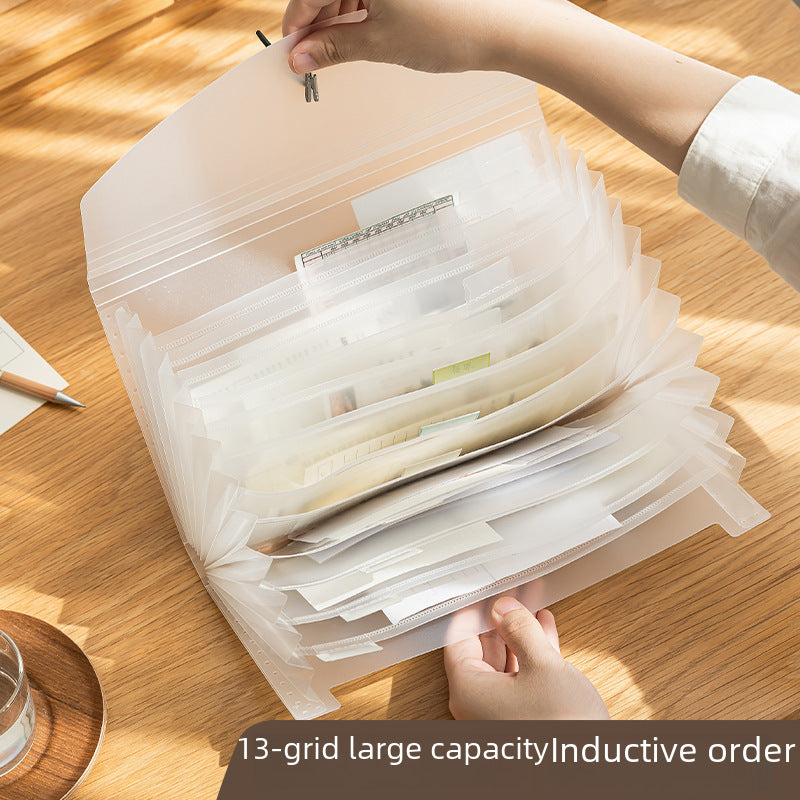 Multi-Functional PP File Bag – Label Organizer & Bill Holder - ViktaShop