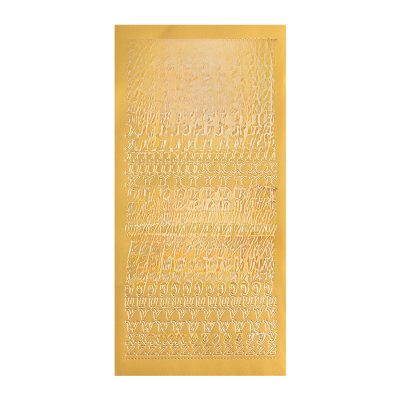 Letter & Number  Stickers - Star Mark