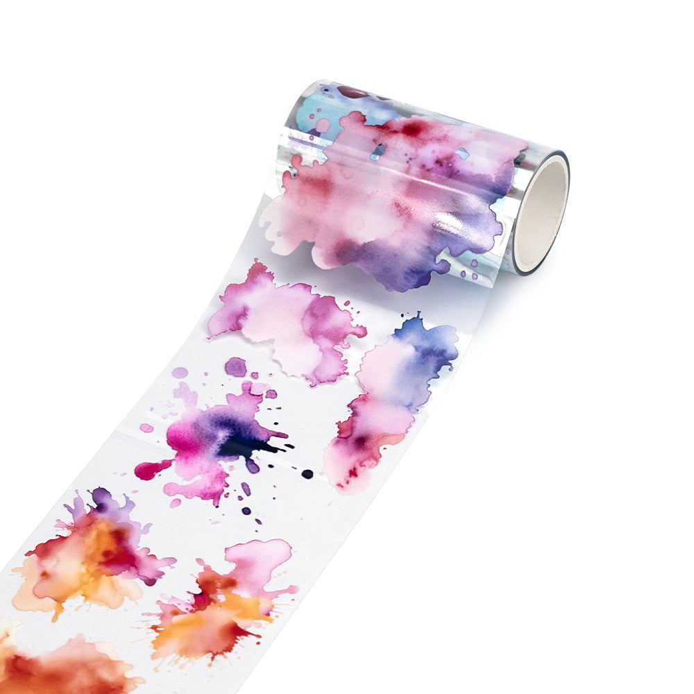 Ancient Style PET Journal Tape – Large Building Background, 2m - ViktaShop
