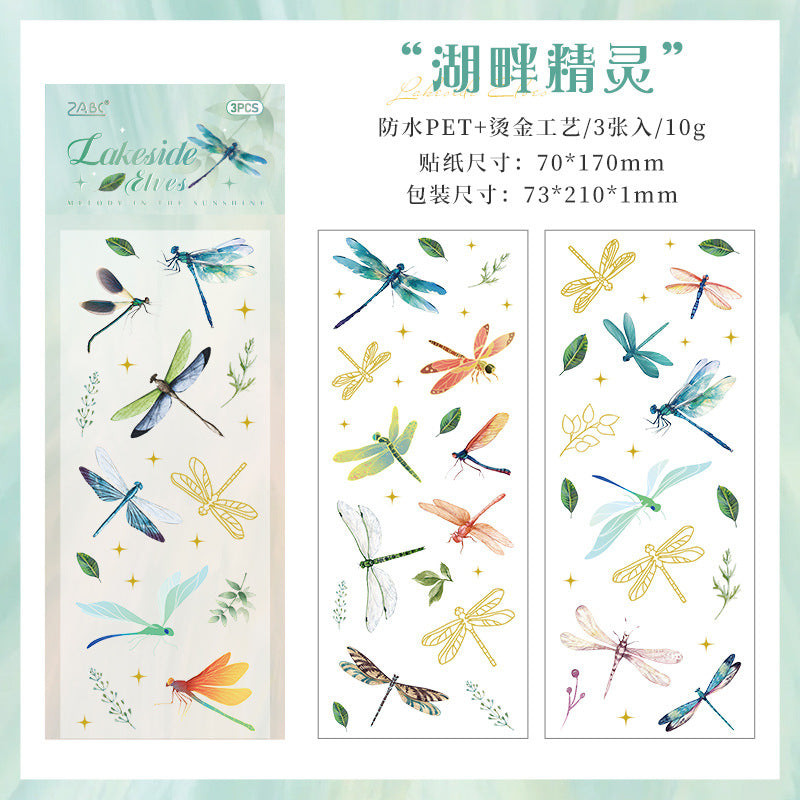 Sky Roaming Butterflies PET Sticker Pack, 4 Options - ViktaShop