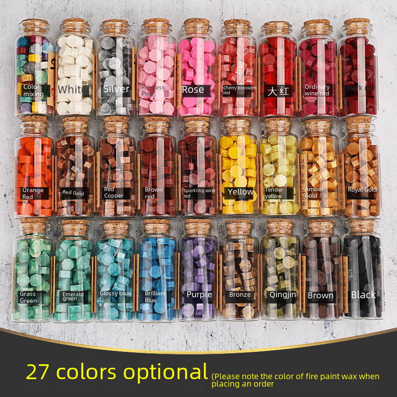 Mini Bottle Fire Paint Wax – Multicolor Sealing Wax - ViktaShop