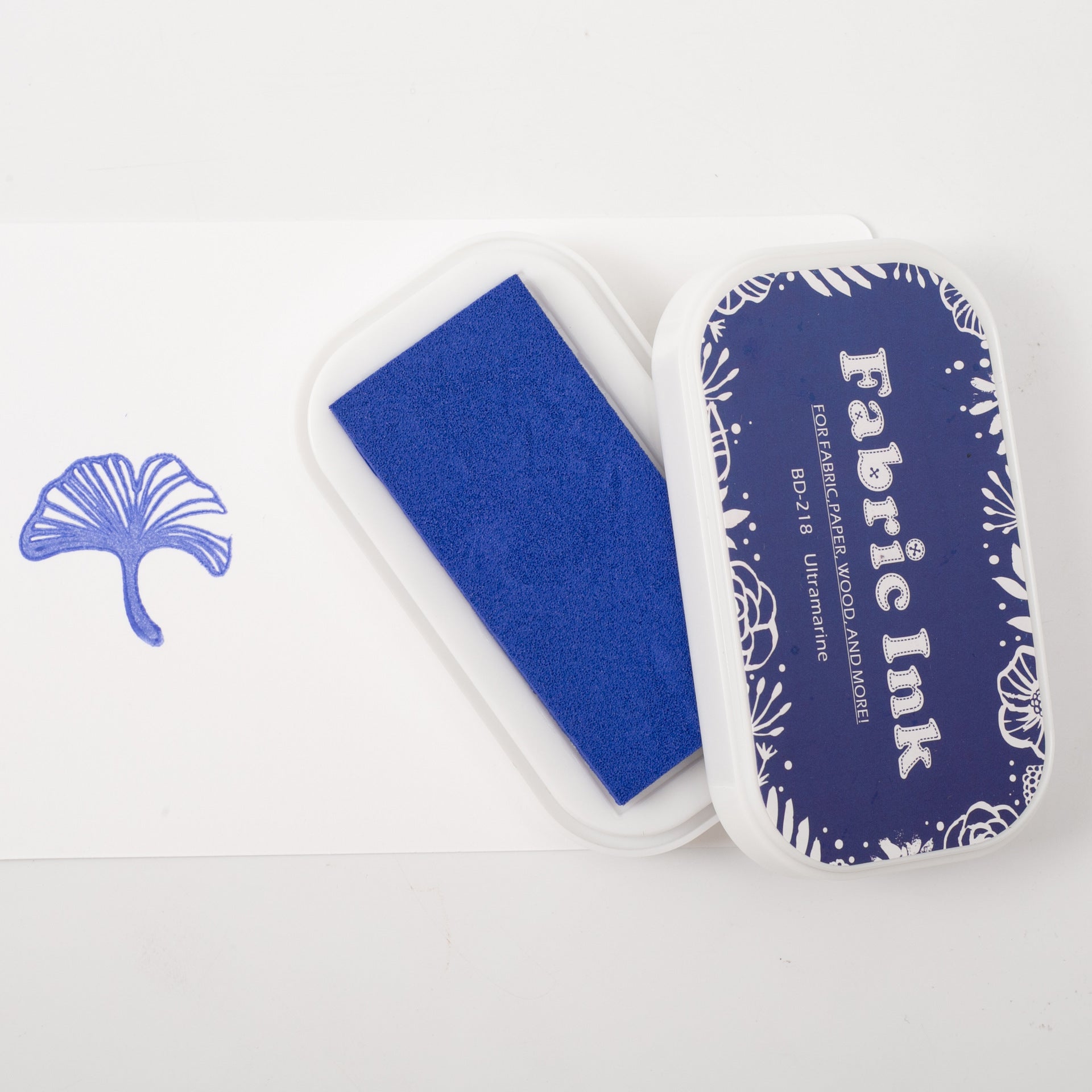 Retro BD Cloth Ink Pad Box, Multi-Use Sponge Printing Table - ViktaShop