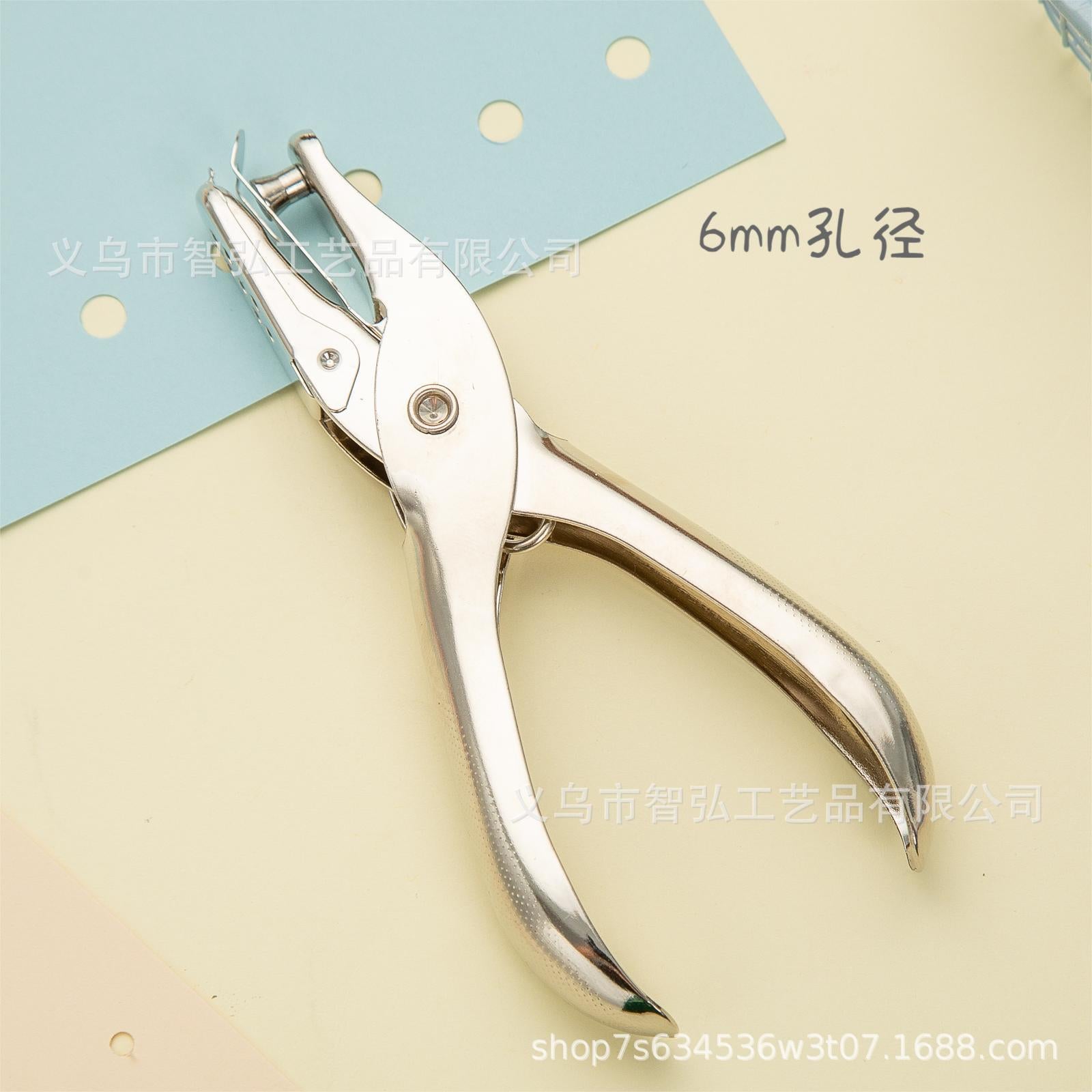 Single Hole Punch – 3mm/6mm Handheld DIY Tool, 9 Options - ViktaShop