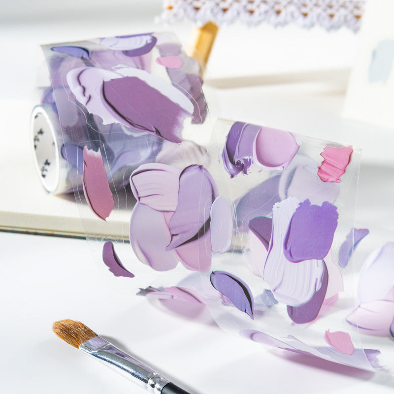 Morandi’s Palette PET Tape – Die-cut Collage Series, 2m - ViktaShop