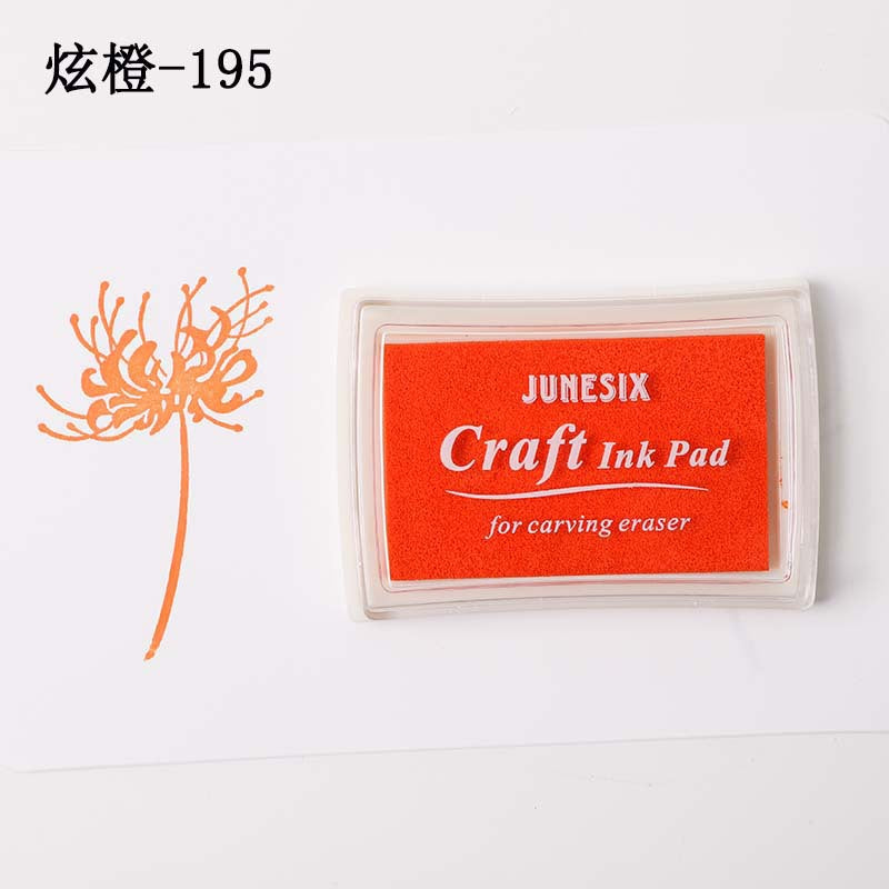 Korean Style 40-Color Ink Pad Set – Thick Sponge for DIY Stamping - ViktaShop