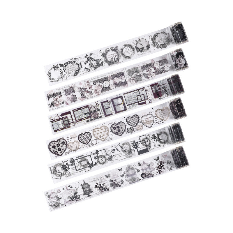 Shadow Silk Transparent PET Lace Tape - Waterproof, 2m - ViktaShop