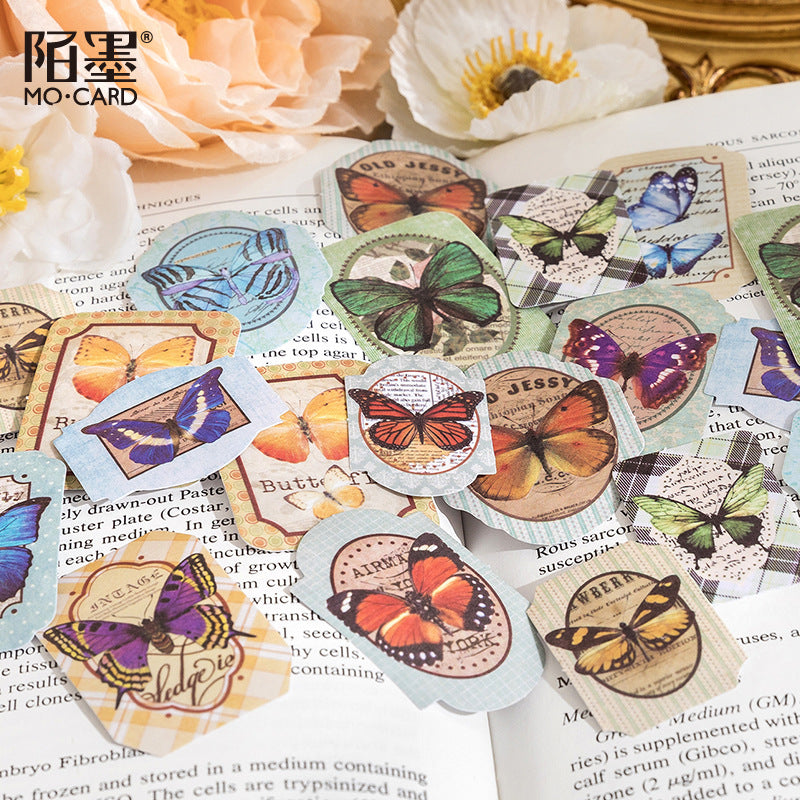 Sticker Bag - Pastoral Diary Series, 6 Pcs - ViktaShop