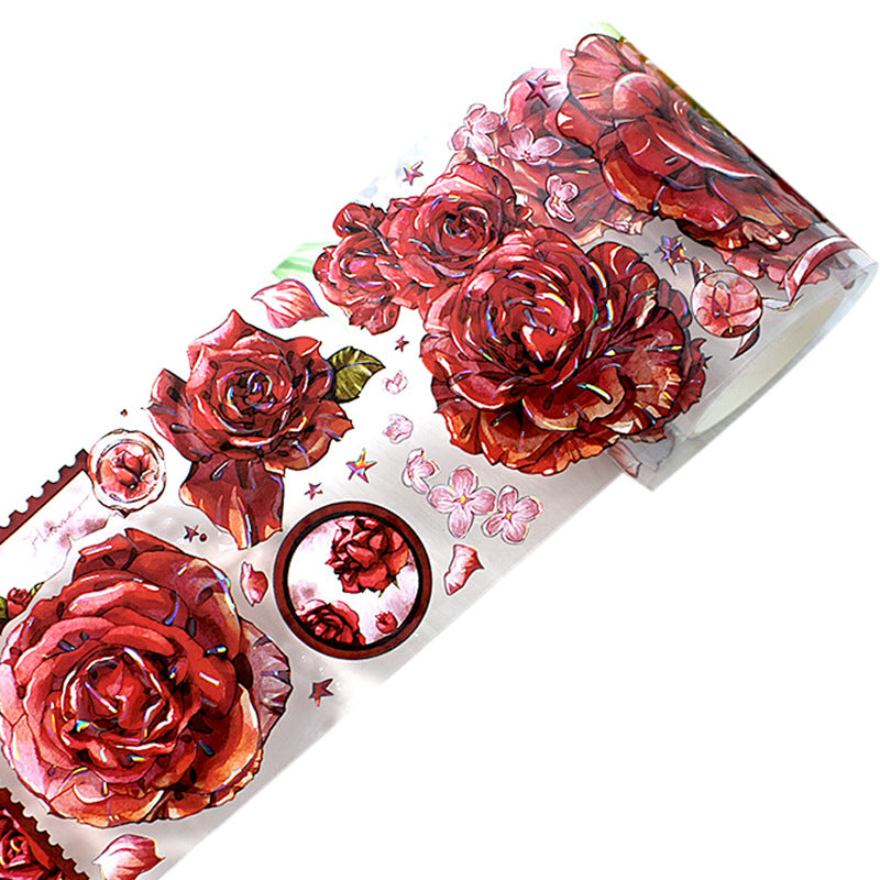 Retro Flower Shell Light PET Tape – Special Material DIY - 2m - ViktaShop