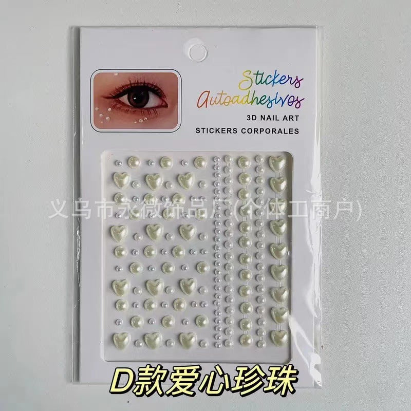 Pearl Chain Decorative Stickers – Ins Style, DIY Accessories, 11 Options - ViktaShop