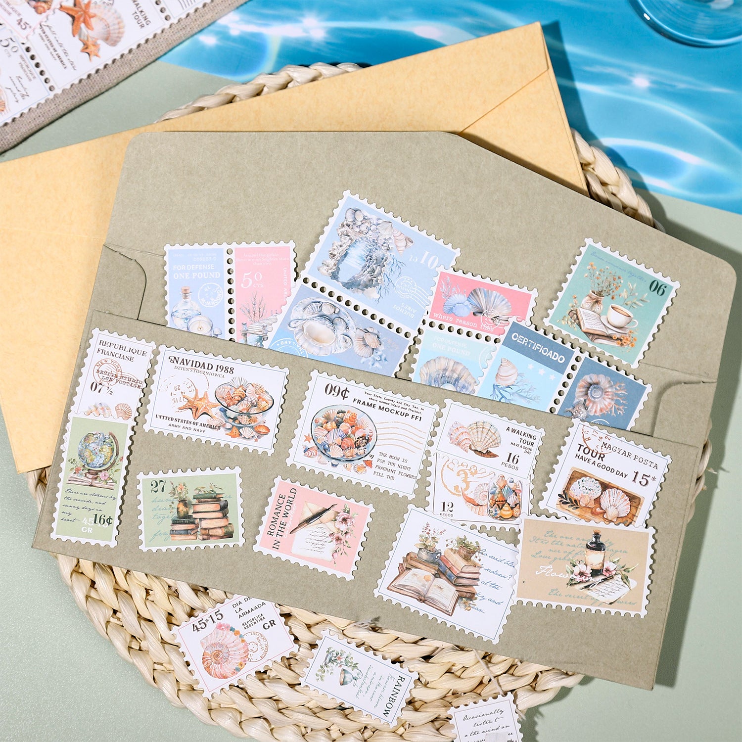 Summer First Date Series Stamp Sticker - ViktaShop