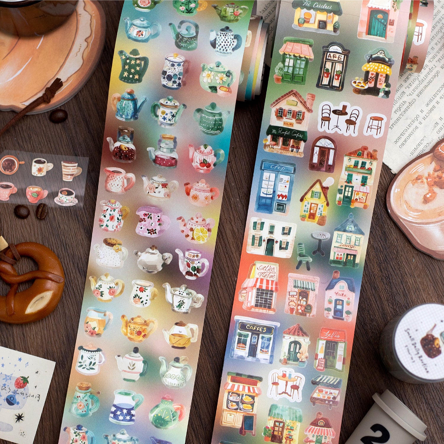 Small Daily Series – Adhesive Tape, Daily Life Theme, 2m - ViktaShop