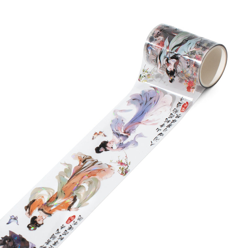 Antique Character PET Tape – Special Material for Journal Decoration - ViktaShop