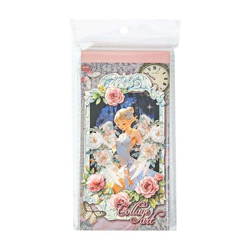 Light Vintage Material Paper – 100 pcs - ViktaShop