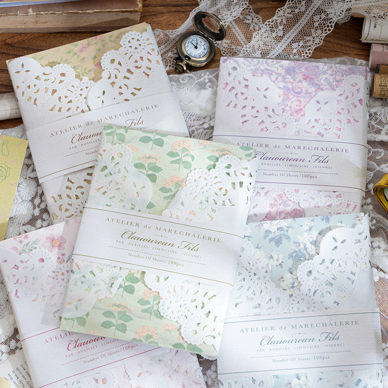 Twilight Material Bag – Years Like Song Series, Fresh Wind, 100 Pcs - ViktaShop