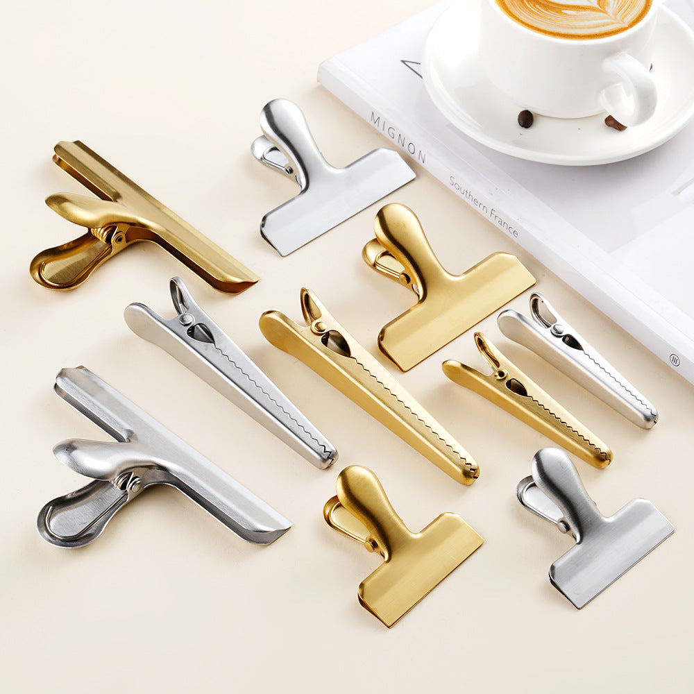 Stainless Steel Dovetail Clip – Decorative Scrapbooking Sealing Clip - ViktaShop