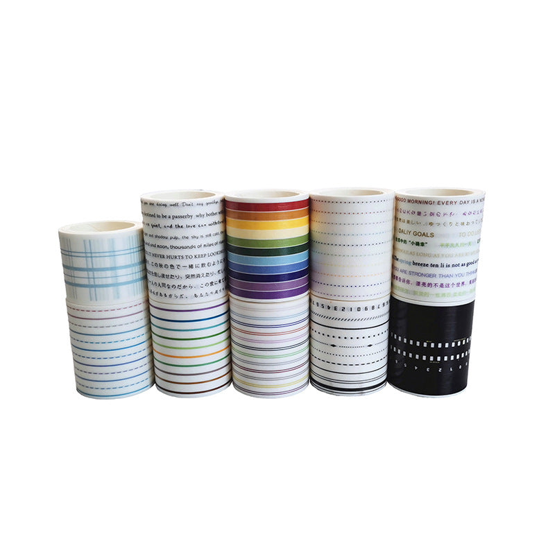 Dotted Line Film Set – Decoration and Paper Tape, 3m - ViktaShop