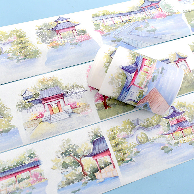 Antique Landscape Building Tape - Special Oil & Paper - 2m - ViktaShop