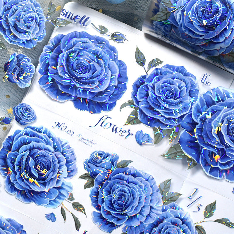 Retro Flower PET Tape - 2m - ViktaShop