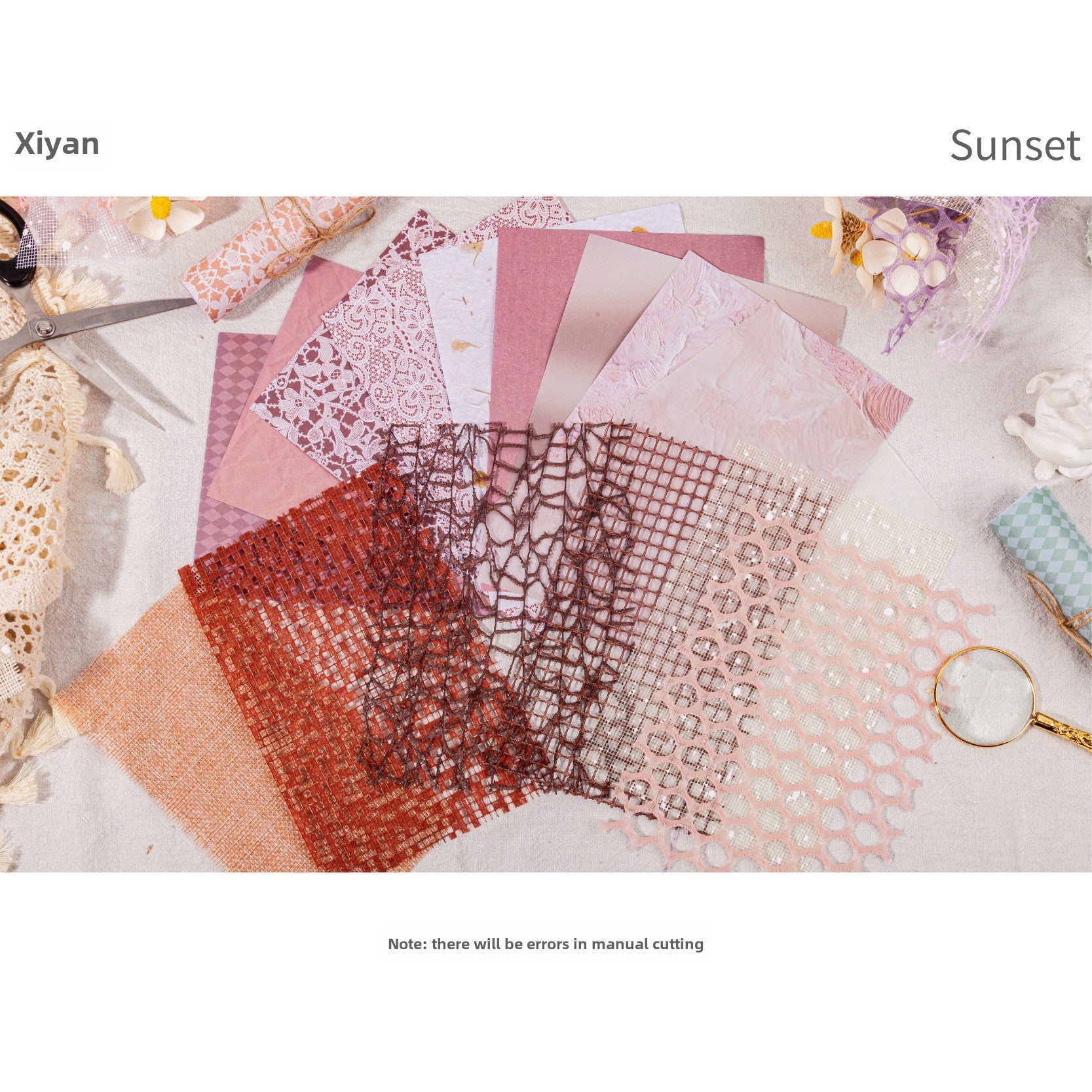 Retro Story DIY Material Package for Scrapbooking - ViktaShop