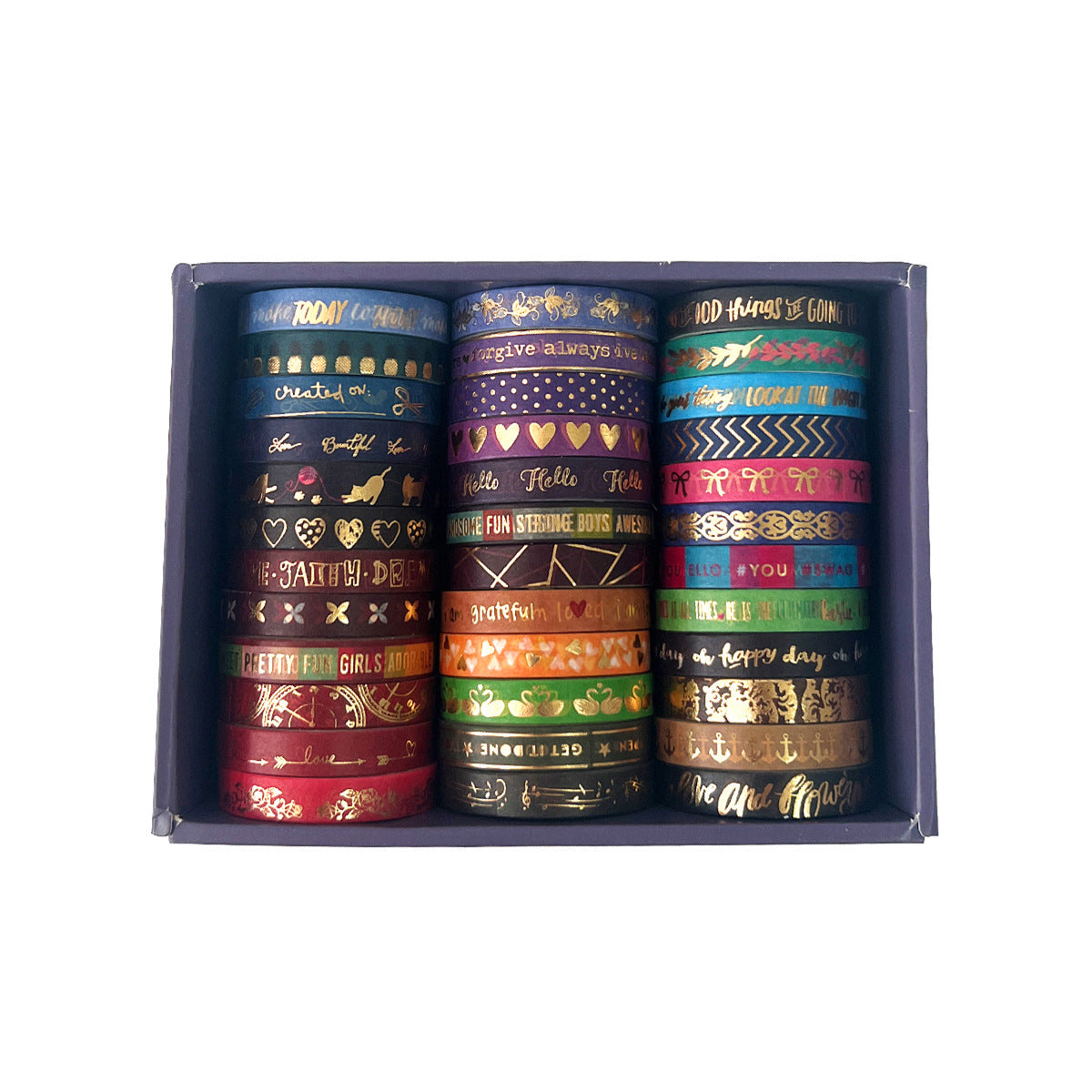 Vintage paper tapes set 36 psc