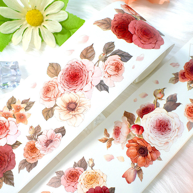 Retro Flower Shell Light PET Tape – Special Material DIY - 2m - ViktaShop