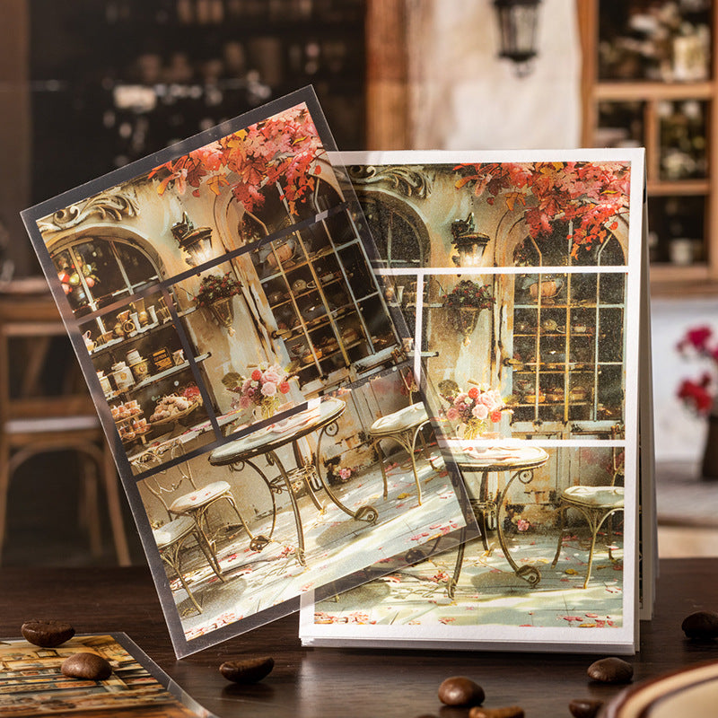 Coffee Place Series Retro DIY Storyboard Stickers, 6 Options - ViktaShop