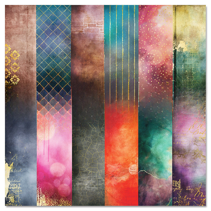 Pattern Paper for DIY Album & Scrapbook – 24 Sheets - ViktaShop
