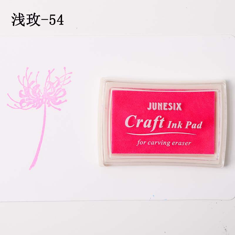 Korean Style 40-Color Ink Pad Set – Thick Sponge for DIY Stamping - ViktaShop